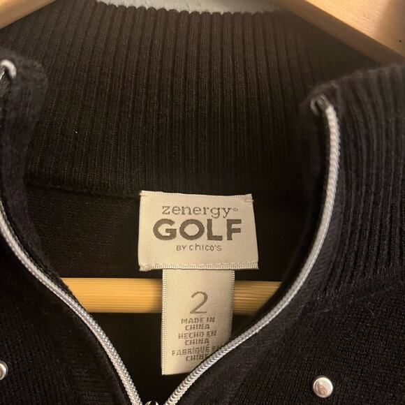 Zenergy by Chico’s Golf Cardigan - Picture 3 of 4